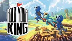 A rage-inducing co-op game: "Hold Your King"