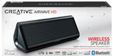Airwave HD und Airwave – Die neuen mobilen Lautsprecher von Creative schlagen gro&szlig;e Klangwellen
