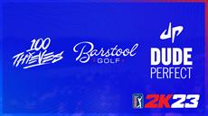 Barstool Sports, Dude Perfect und 100 Thieves sorgen f&uuml;r Lifestyle-Flair in PGA TOUR<sup>&reg;</sup> 2K23