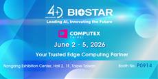 BIOSTAR to Showcase AI Computing Solutions and Latest Hardware Platforms at Computex Taipei 2026