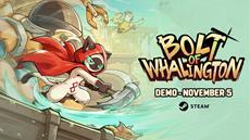 Cat-and-Mech Metroidvania Bolt of Whalington Reveals New Teaser: Steam Demo Arrives November 5