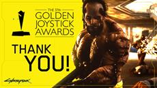 Cyberpunk 2077 claims this year’s Golden Joystick for Most Wanted Game