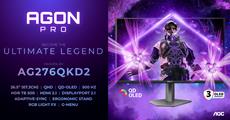 Dank 500 Hz und Premium QD-OLED: Kompromissloses Gaming mit dem AGON PRO AG276QKD2