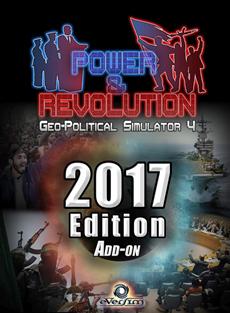 Das Release des Add-ons Edition 2017 f&uuml;r das PC-Spiel Power &amp; Revolution, Geopolitical Simulator 4