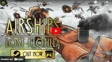 Der Steampunk-Autoshooter Airships: Lost Flotilla ist jetzt auf Steam verf&uuml;gbar!