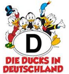 Die Ducks in Deutschland - Die ganze Comic-Reise ab 1. M&auml;rz in einem Band!