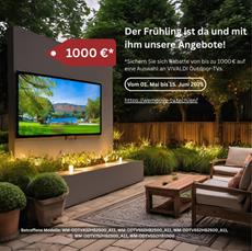 Die franz&ouml;sische Fernsehmarke WEMOOVE feiert den Fr&uuml;hling mit einem exklusiven Sonderangebot f&uuml;r ihre VIVALDI-Reihe.