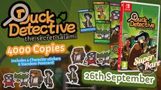 Duck Detective: The Secret Salami Releases on Nintendo Switch<sup>&trade;</sup> in Physical Format on 26th September!