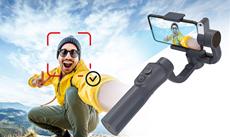 Easypix<sup>&reg;</sup> pr&auml;sentiert Gimbal GoXtreme GX4 mit Gesichtsverfolgung und Handgesten f&uuml;r Smartphones und Action Cams