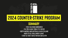 ESL Pro Tour 2024: Counter-Strike-Programm angek&uuml;ndigt