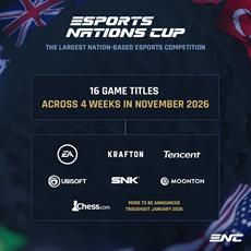 Esports World Cup Foundation stellt Wettbewerbsformat f&uuml;r den ersten Esports Nations Cup 2026 vor