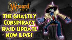 Event Launch | Wizard101 Launches “The Ghastly Conspiracry”, the MMO’s First Eight-Person Raid