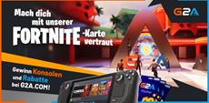 G2A.COM startet mit seiner ersten Fortnite-Map in ein neues Abenteuer