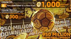 Globales Fu&szlig;ballfest! eFootball<sup>&trade;</sup> feiert weltweit 950 Millionen Downloads
