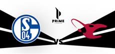 Im ersten Saison-Finale der Prime League stehen FC Schalke 04 Evolution und Mousesports