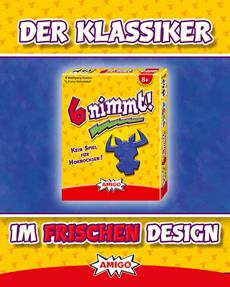 Kartenspielklassiker 6 nimmt! optisch aufgefrischt