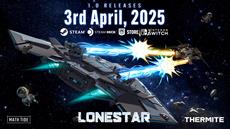 LONESTAR 1.0 Launching April 3, 2025, on Steam, Epic &amp; Switch!