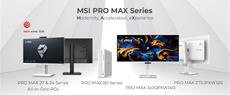 MSI pr&auml;sentiert die PRO MAX-Lineup auf der COMPUTEX 2026: Desktops &amp; Monitore f&uuml;r minimalistische Workspaces