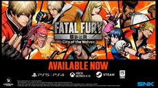 New SNK fighting game FATAL FURY: City of the Wolves releases today
