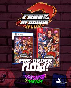 PRE-ORDER NOW | Rage of the Dragons NEO Physical Edition Now Available