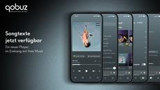 Qobuz bietet ab sofort Songtexte in Echtzeit und pr&auml;sentiert neuen Player