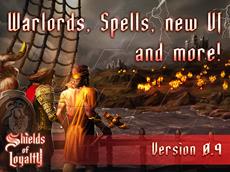 Shields of Loyalty: Version 0.9 wird magisch!
