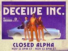 Sweet Bandits Studios and Tripwire Presents Announce Closed Alpha for DECEIVE INC.; Introduce the “Sweet Bandits” in New Developer Diary