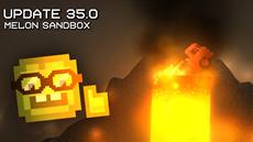 UPDATE OUT NOW: Explore the Physics of Liquid Lava in Ragdoll Sandbox Game 'Melon Sandbox'