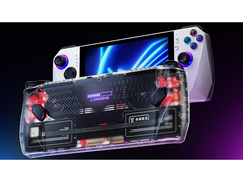 This RGB Backplate Brings Transparent Design to the Asus ROG Ally